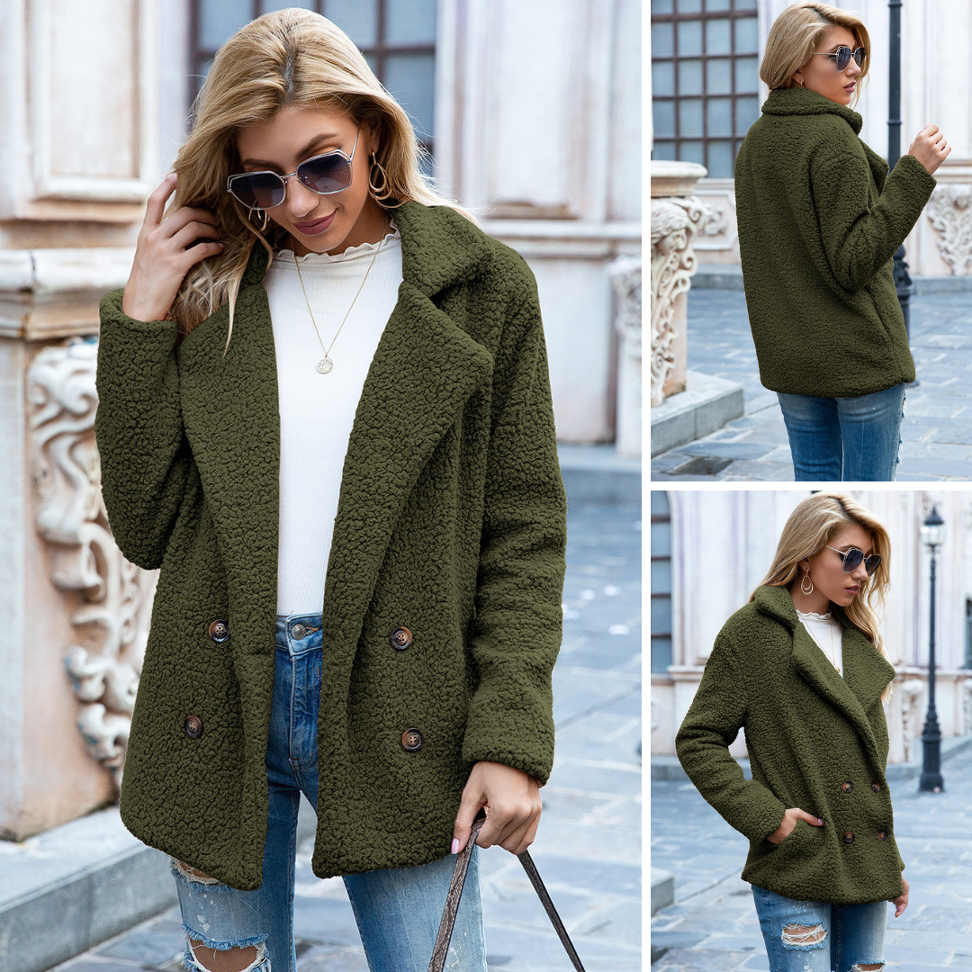 Xalviere | Anelia Teddy Jas Warm en Zacht Dames
