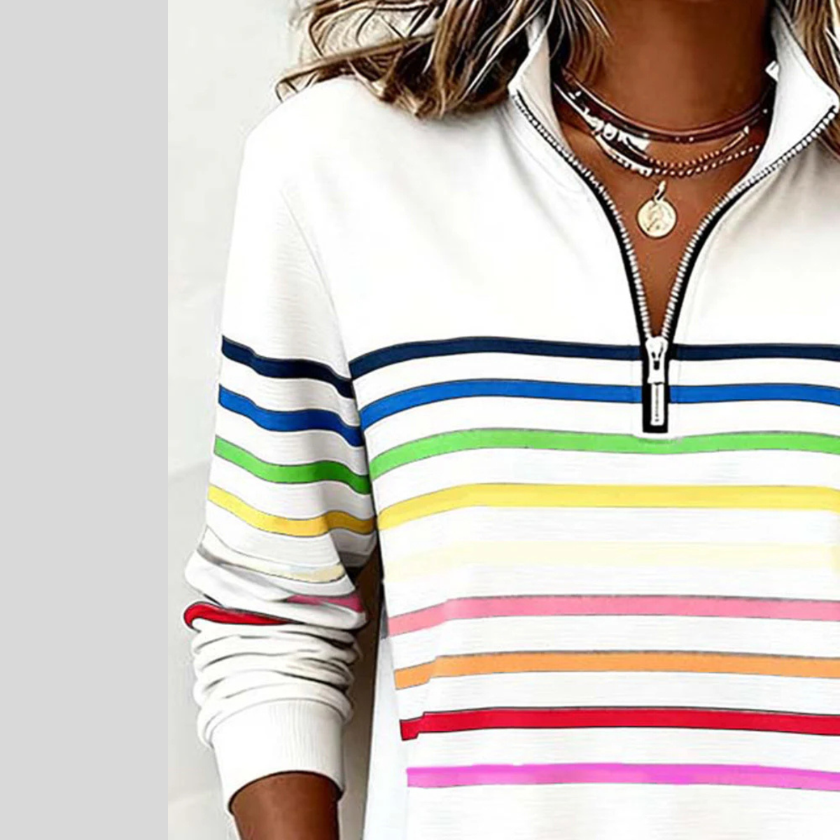Reinou | Sportieve Halfrits Sweater