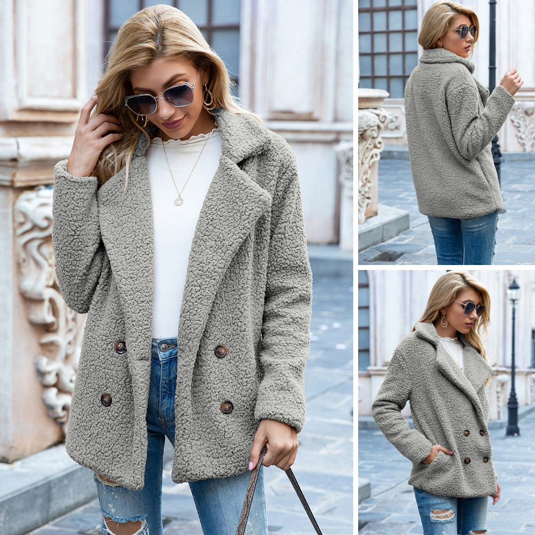 Xalviere | Anelia Teddy Jas Warm en Zacht Dames