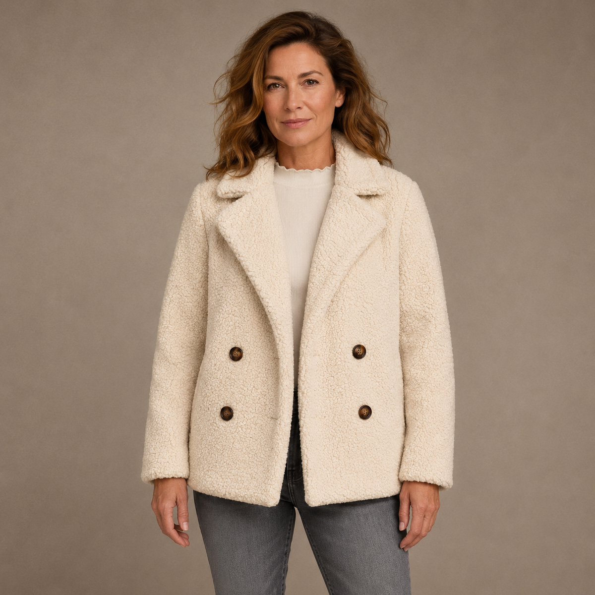 Xalviere | Anelia Teddy Jas Warm en Zacht Dames
